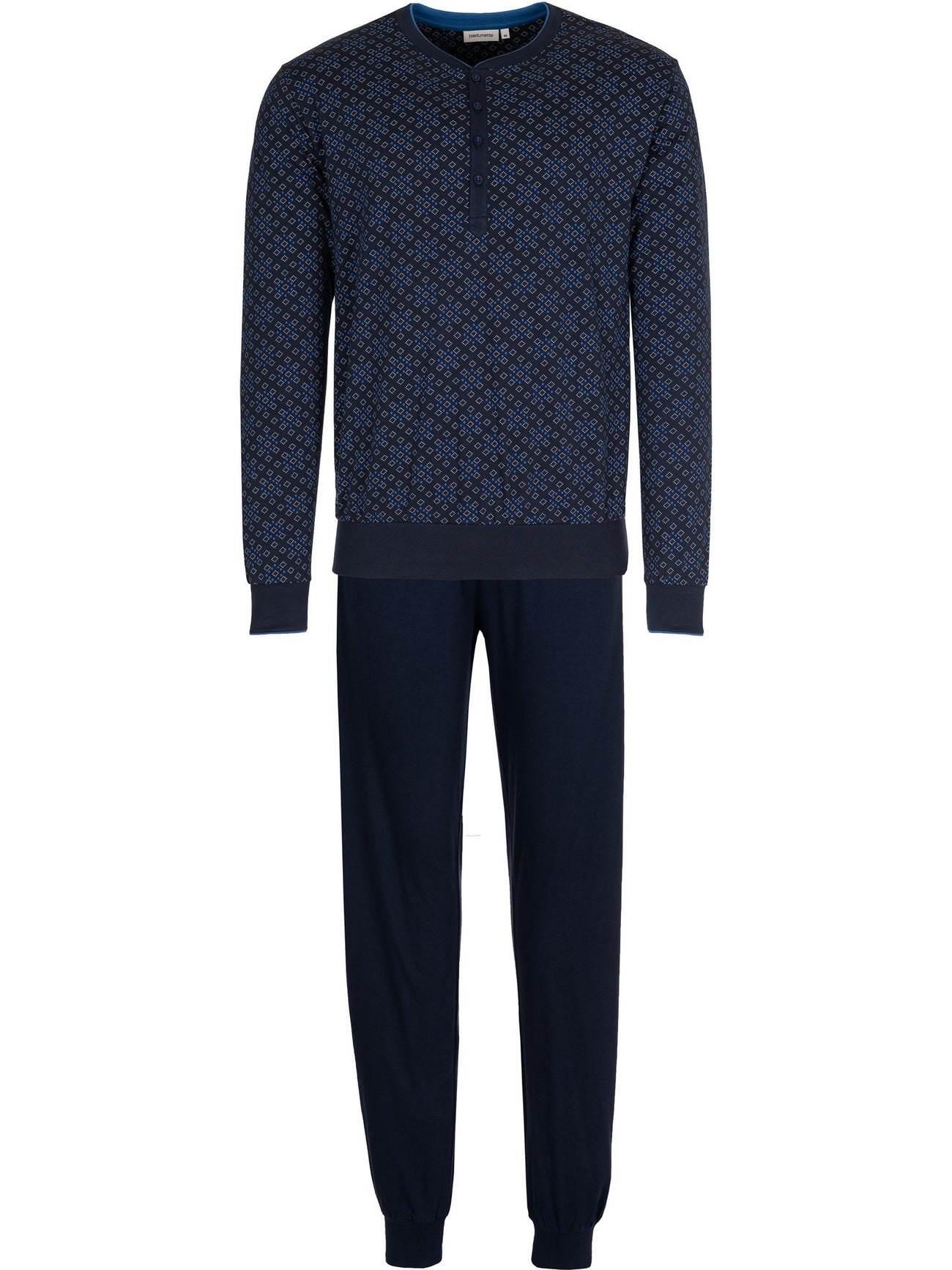 PastunetteTweedeligePyjamaHeren122199-510-1Darkblue520DarkBlue__2