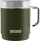 SIGG Travel Mug 0.3L Roasted Green GT6053.90, duurzame thermobeker van hoogwaardig roestvrij staal.