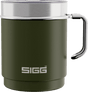 SIGG Travel Mug 0.3L Roasted Green GT6053.90, duurzame thermobeker van hoogwaardig roestvrij staal.