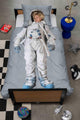 SNURK Astronaut Grey dekbedovertrek