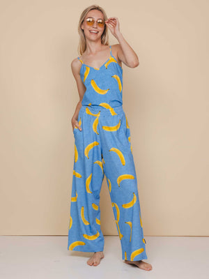 SNURK Banana Blue Wijde broek Dames