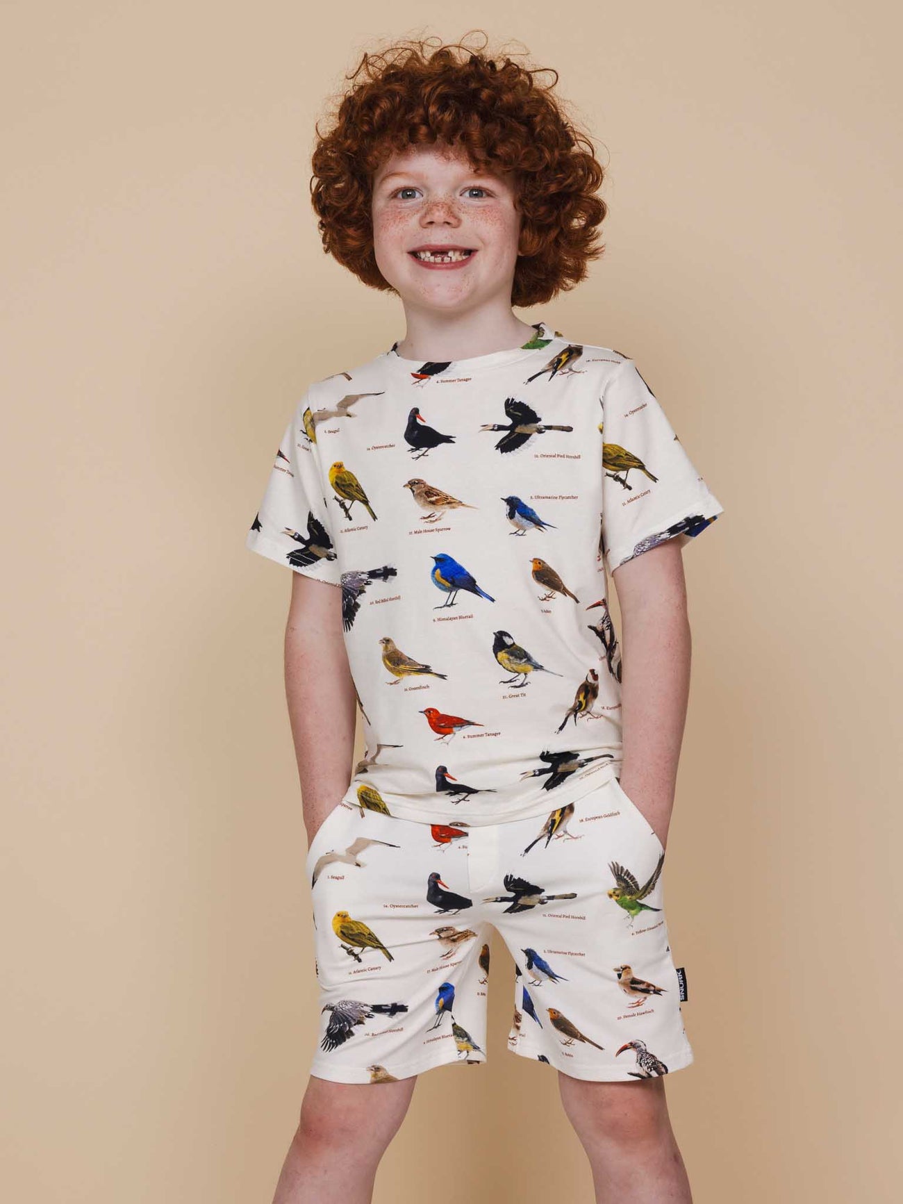 SNURK Bird Watching Shorts Kids
