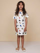 SNURK Bird Watching T-shirt Dress Kids