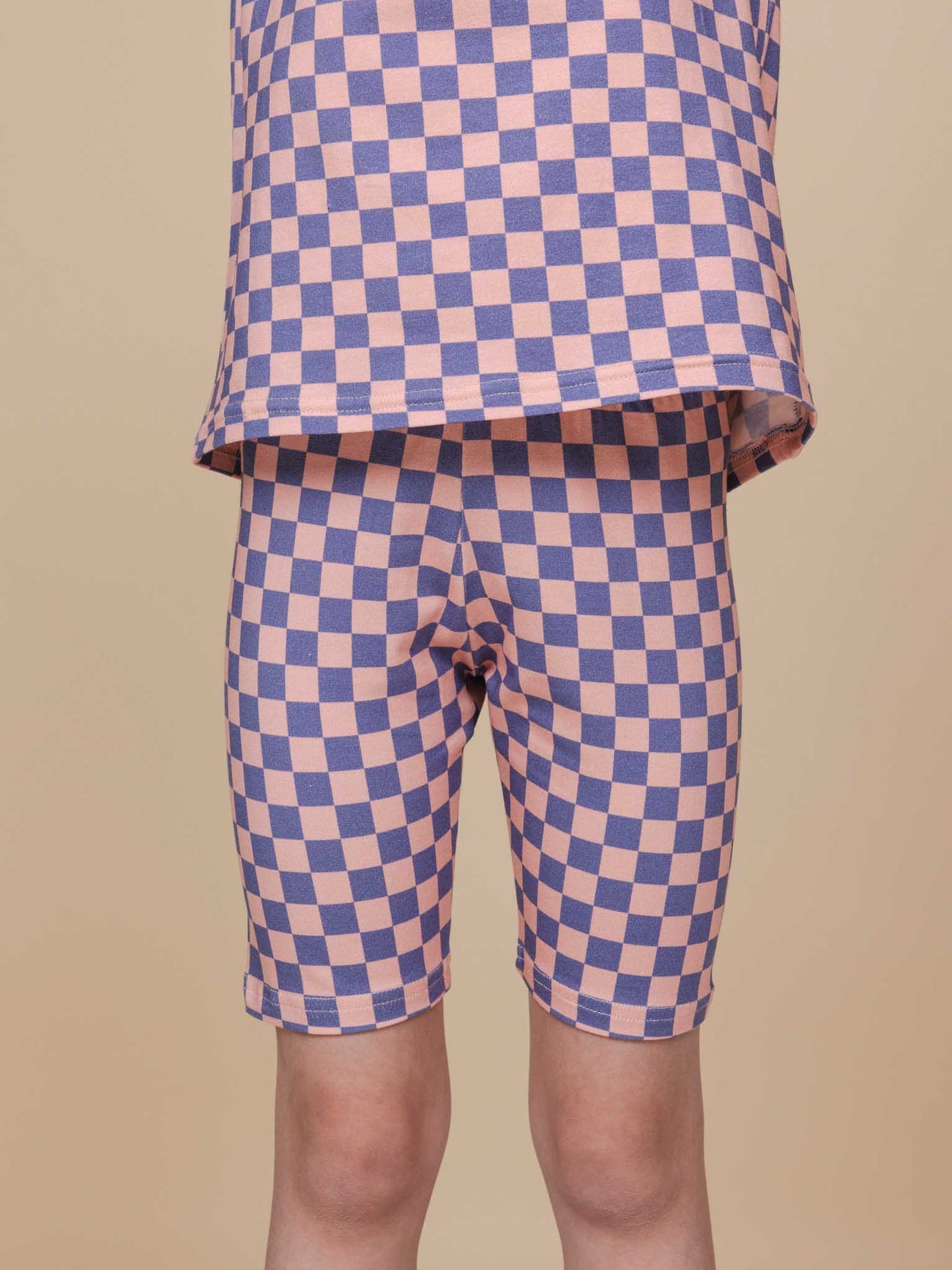 SNURK Check Bikershorts Kids