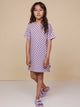 SNURK Check T-shirt Dress Kids