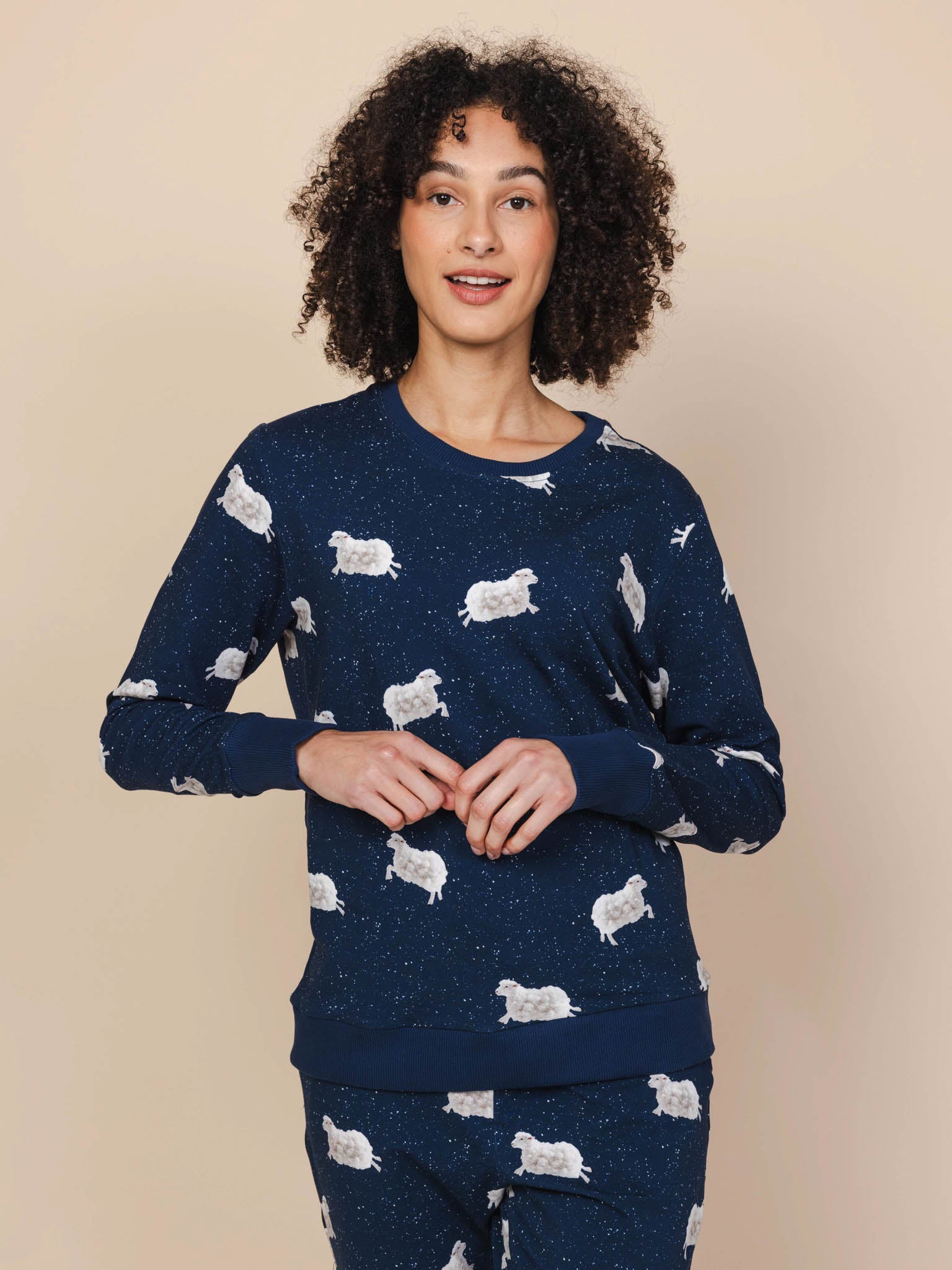 SNURK Counting Sheep Sweater Dames