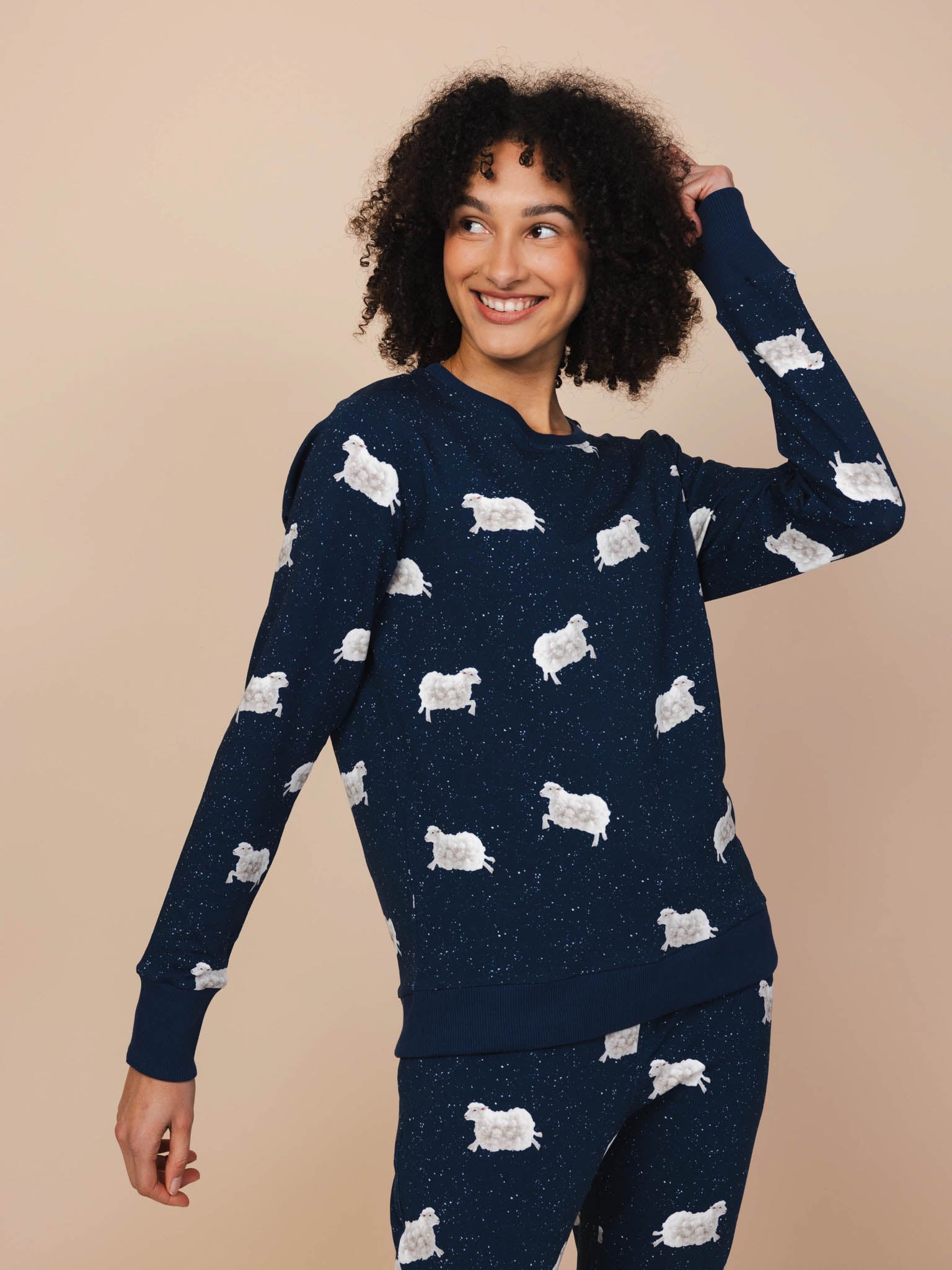 SNURK Counting Sheep Sweater Dames