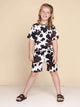 SNURK Cow T-shirt Kids met koeienprint, perfect voor kinderen in een relaxte stijl.