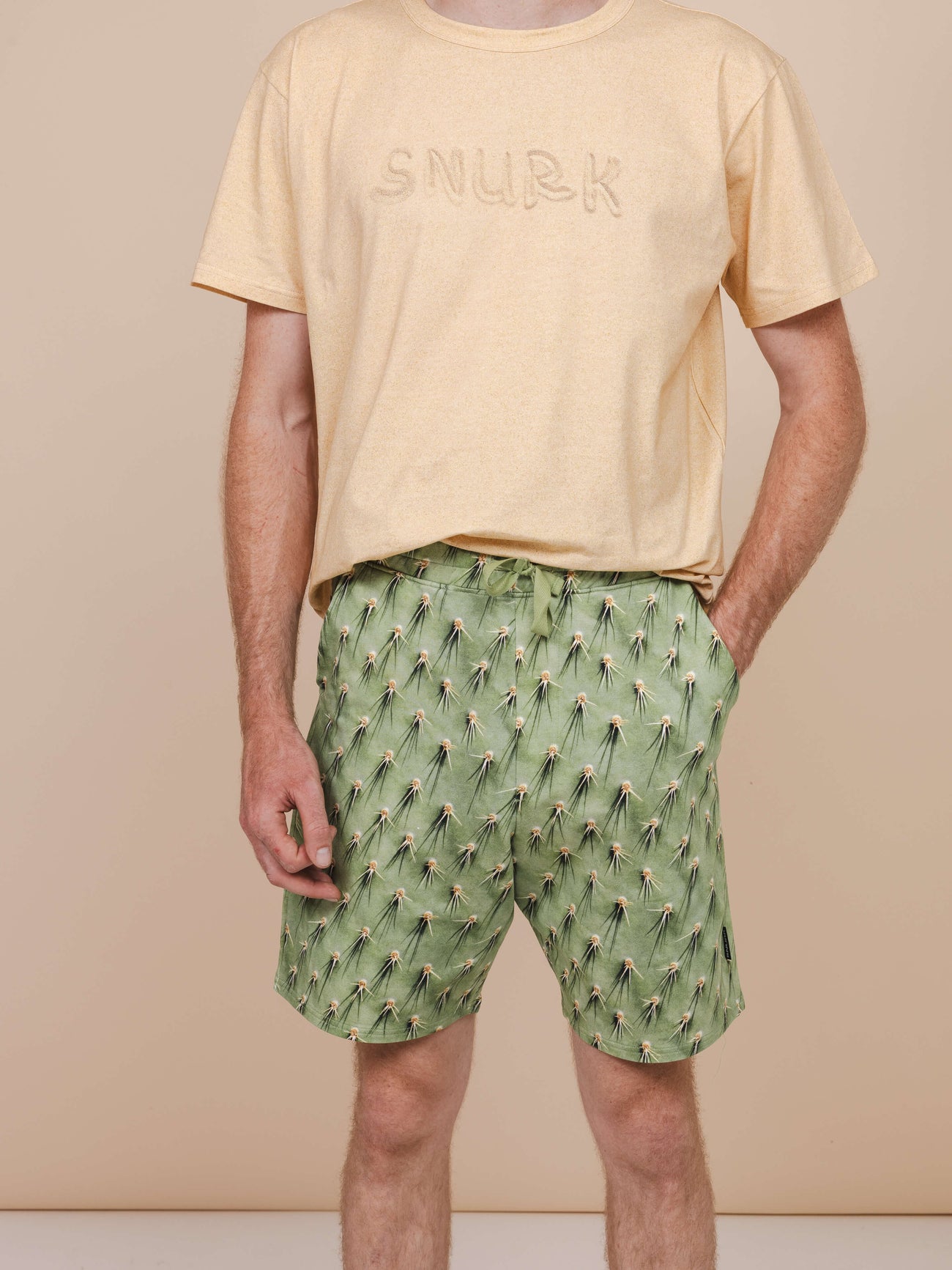 SNURK Cozy Cactus Short Heren Foto 14368