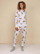 SNURK Croissants Broek Unisex in zachte biologische katoen, perfect voor comfort thuis.