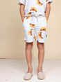 SNURK Croissants Shorts Kids met versgebakken croisantjes, perfect voor jongens en meisjes.
