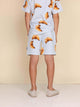 SNURK Croissants Shorts Kids voor kinderen, comfortabel en stijlvol met gebakken croissantjes.