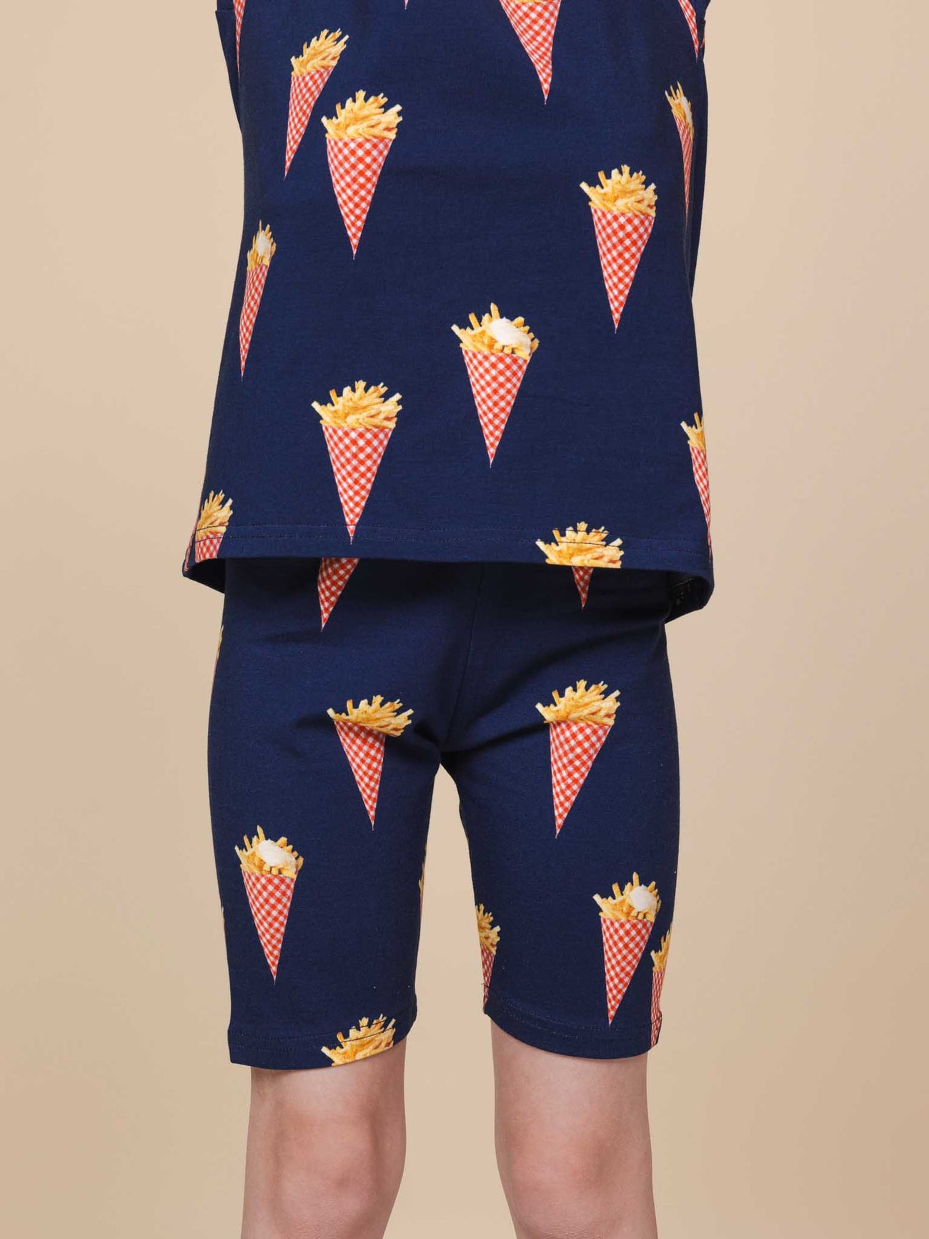 SNURK Fries Navy T-shirt Kids