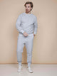 SNURK Grey Broek Regular Unisex - Lichtgrijze joggingbroek voor dames en heren, ideaal voor thuis of na het sporten.