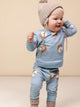 SNURK Hedgy Blue Sweater Baby Foto 10682