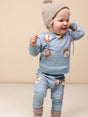 SNURK Hedgy Blue Sweater Baby Foto 10682