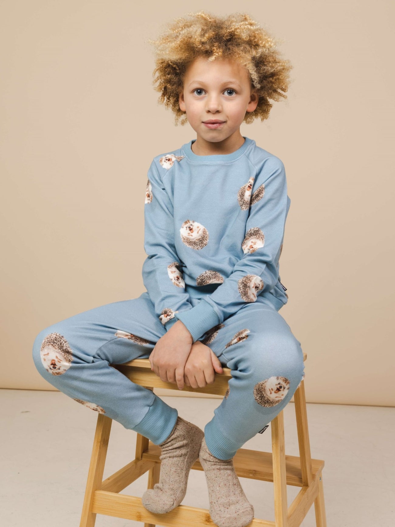 SNURK Hedgy Blue Sweater Kinderen Foto 10664