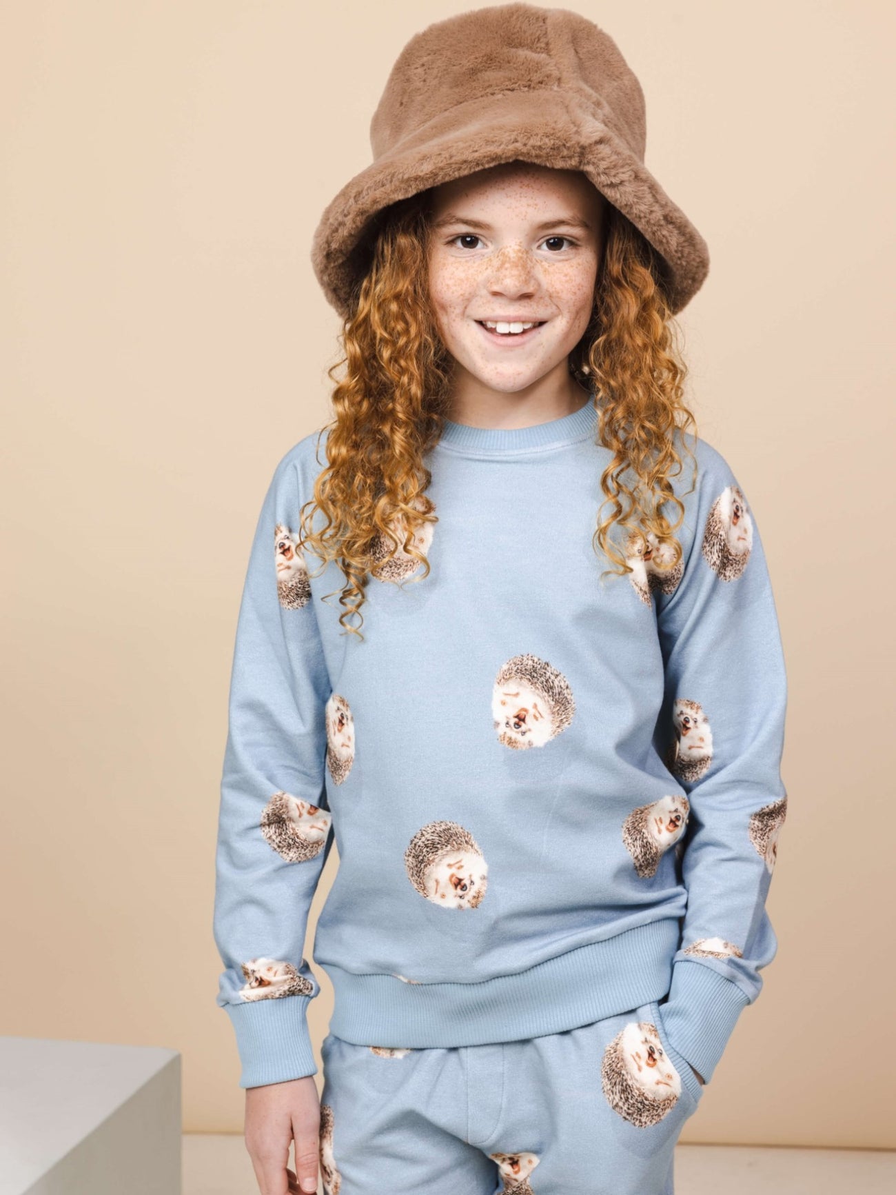 SNURK Hedgy Blue Sweater Kinderen Foto 10666