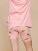 SNURK Ice Cream Cones Bikershorts Women met kleurrijke ijsjesprint, ideaal voor zomercomfort.