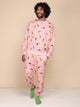 SNURK Ice Cream Cones Sweater Heren in een comfortabele en stijlvolle outfit met kleurrijke ijsjes.