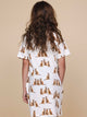 SNURK Meerkats T-shirt Dress Kids