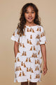 SNURK Meerkats T-shirt Dress Kids