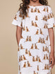 SNURK Meerkats T-shirt Dress Kids
