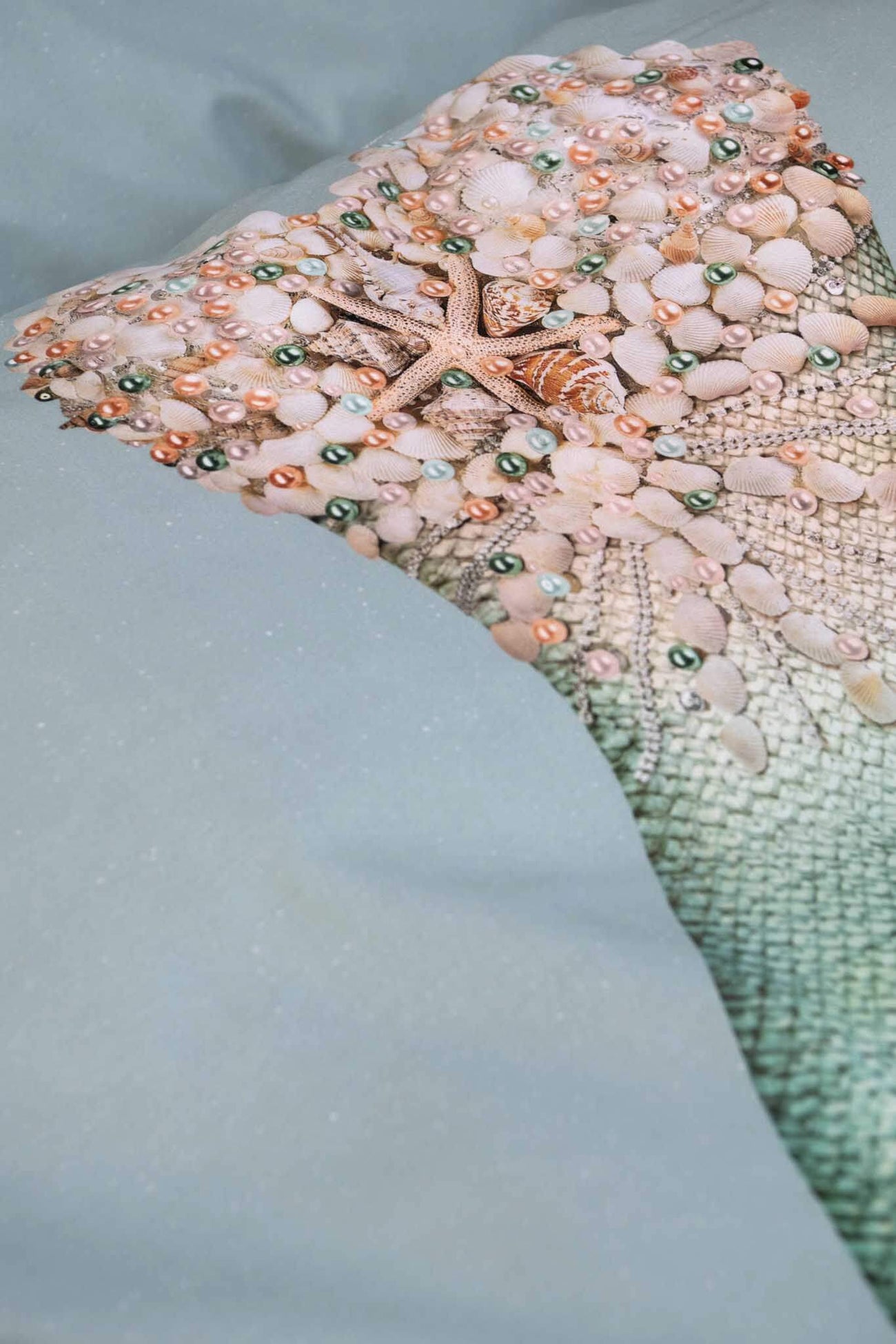 SNURK Mermaid Aqua dekbedovertrek