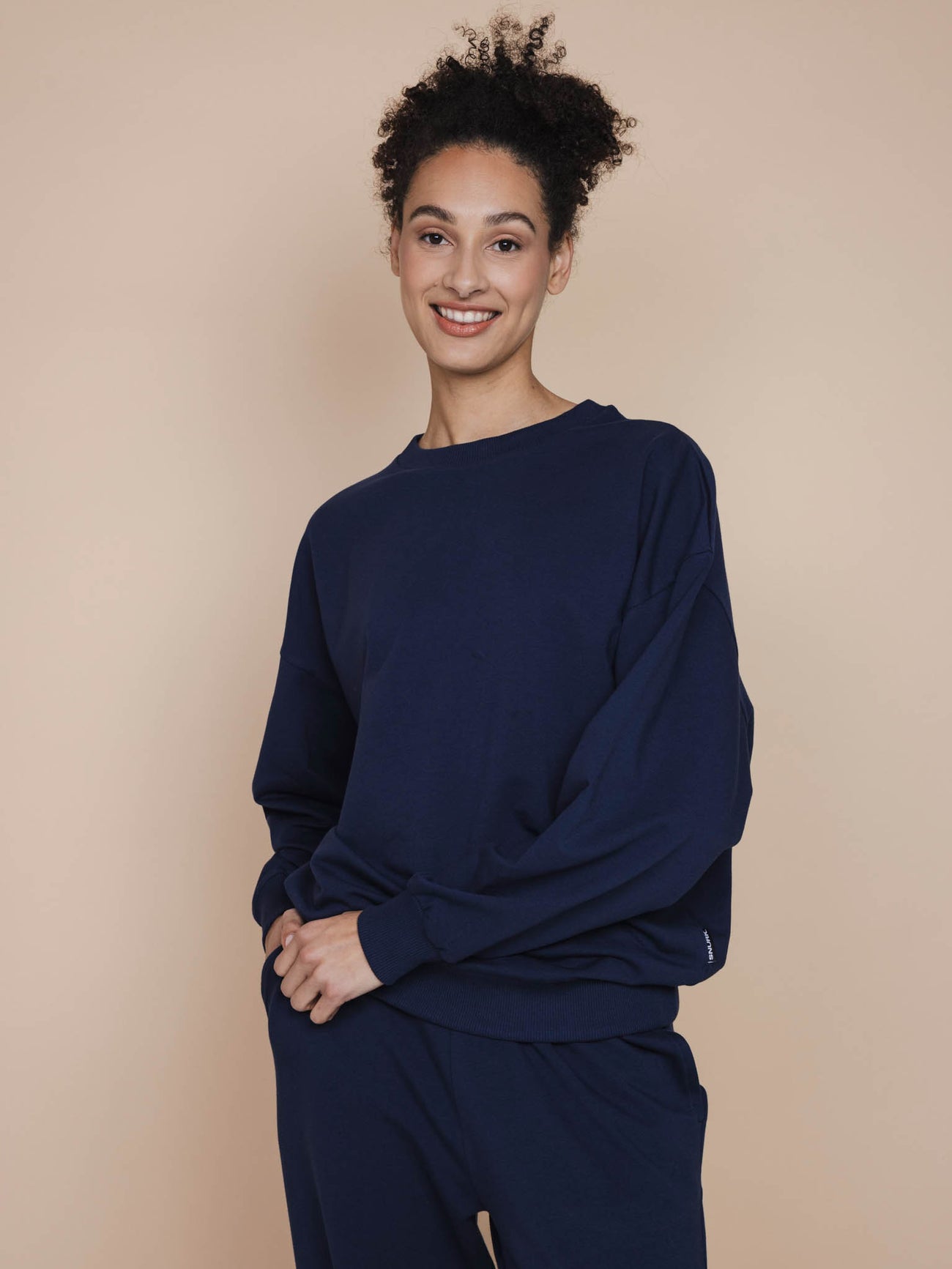 SNURK Slow Navy Sweater Unisex