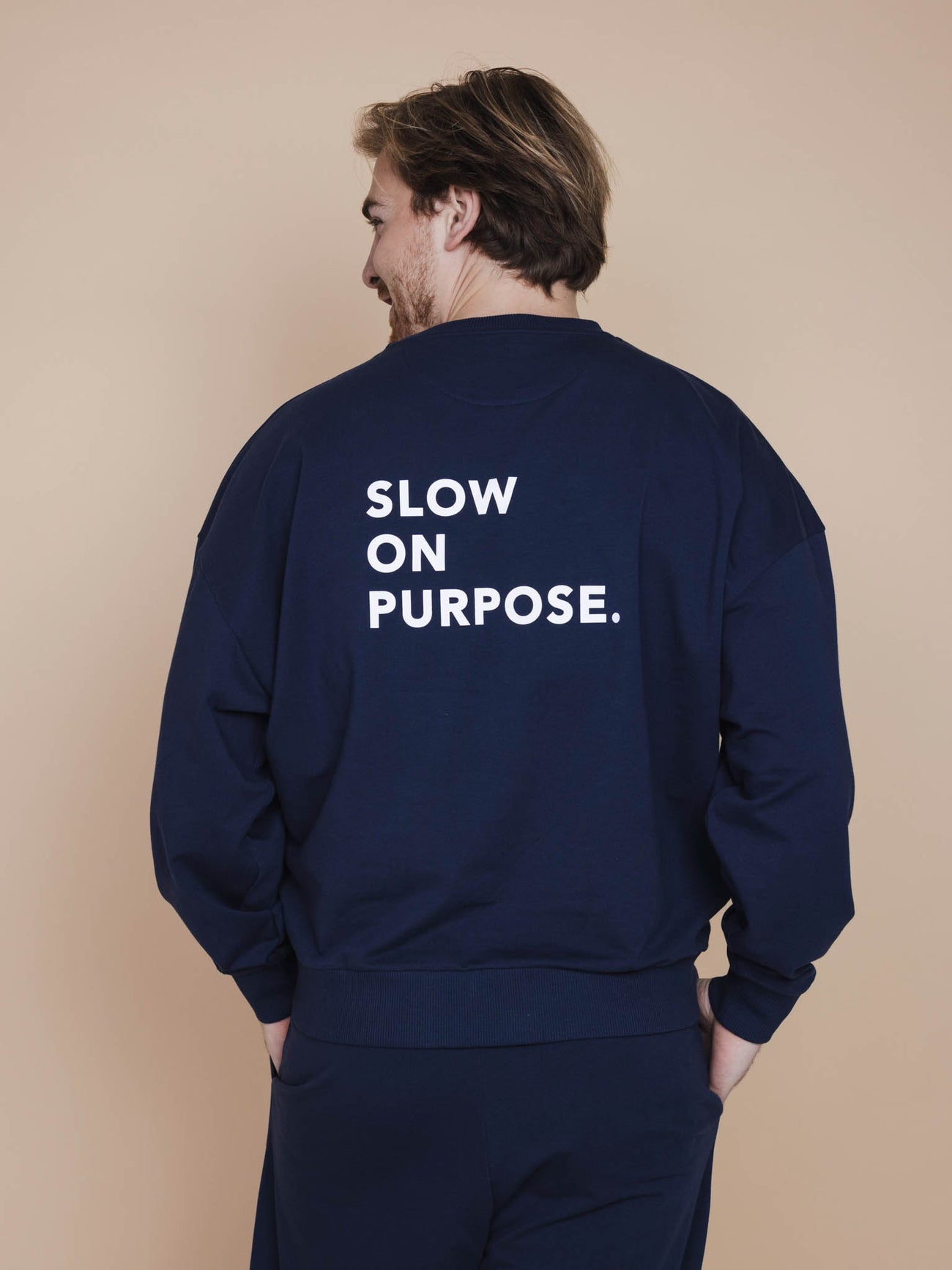 SNURK Slow Navy Sweater Unisex
