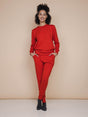 SNURK Slow Red Sweater Dames