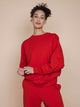 SNURK Slow Red Sweater Unisex