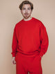 SNURK Slow Red Sweater Unisex