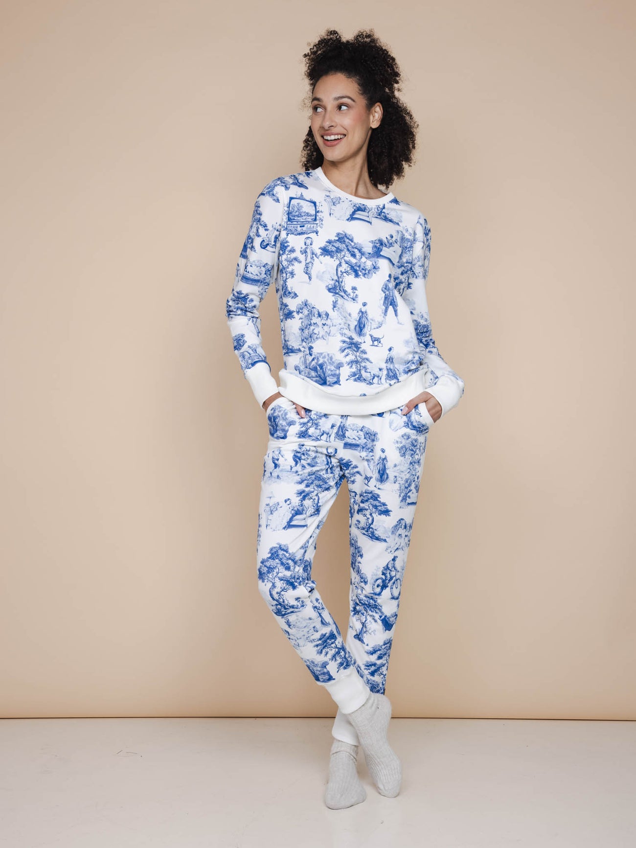 SNURK Toile De Modern Joy Sweater Dames