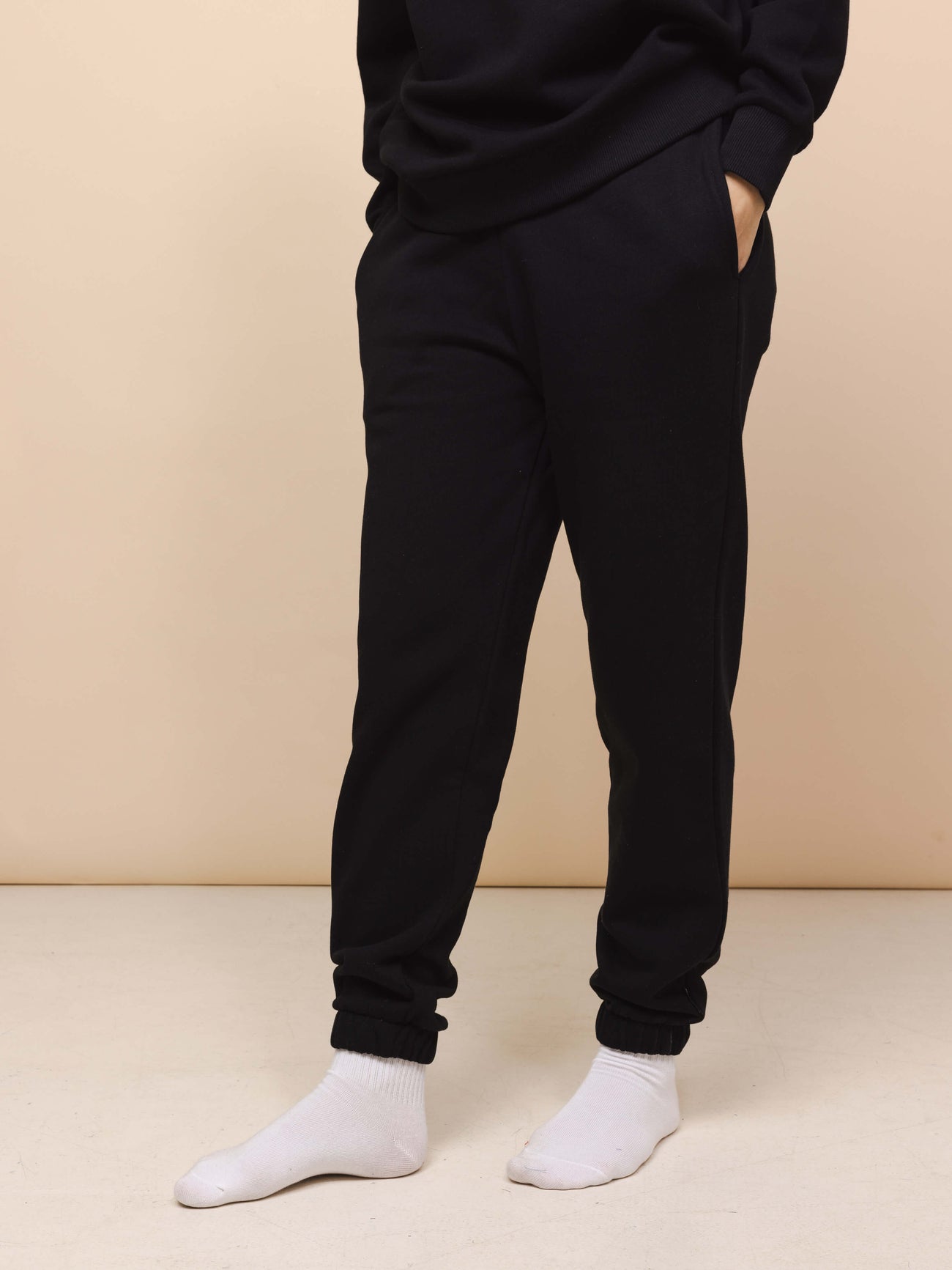 SNURK Uni Black Slouchy Broek Unisex Foto 10652