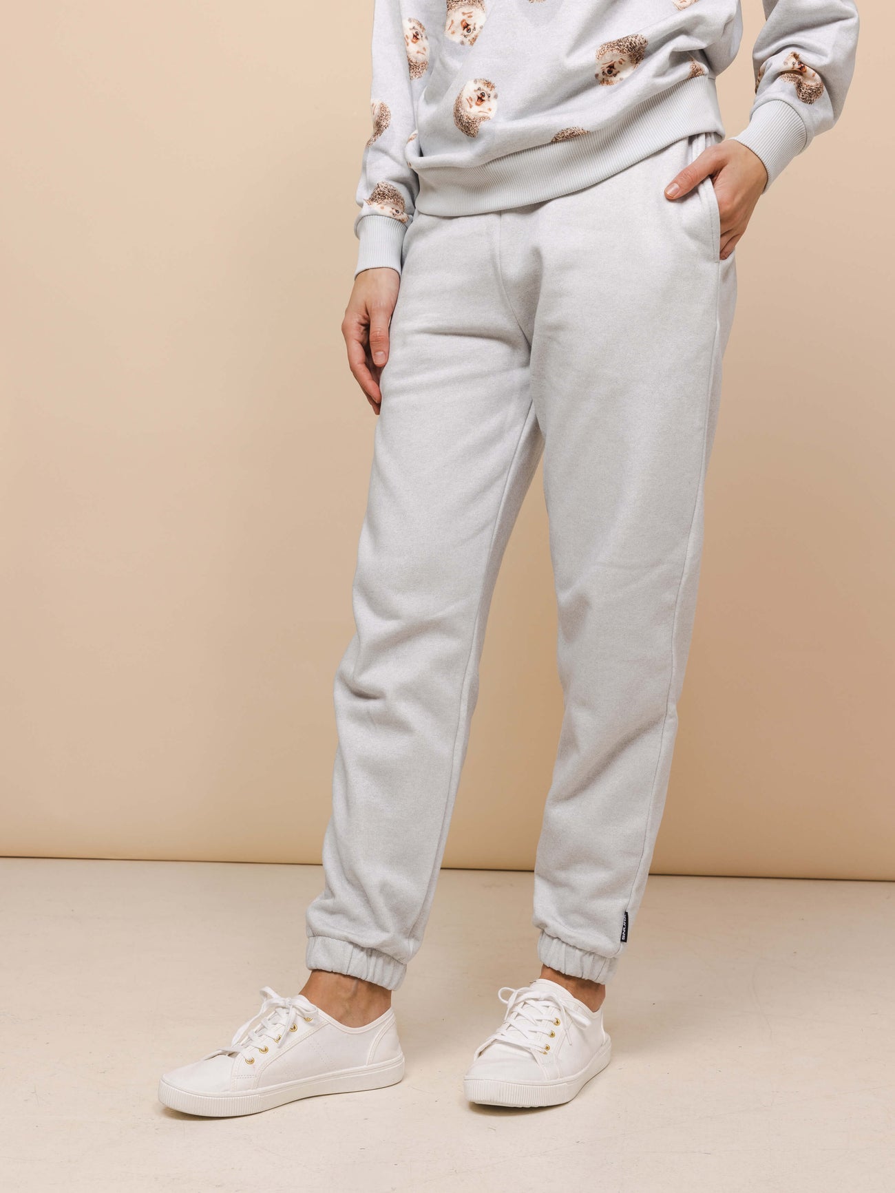 SNURK Uni Grey Slouchy Broek Unisex Foto 10633