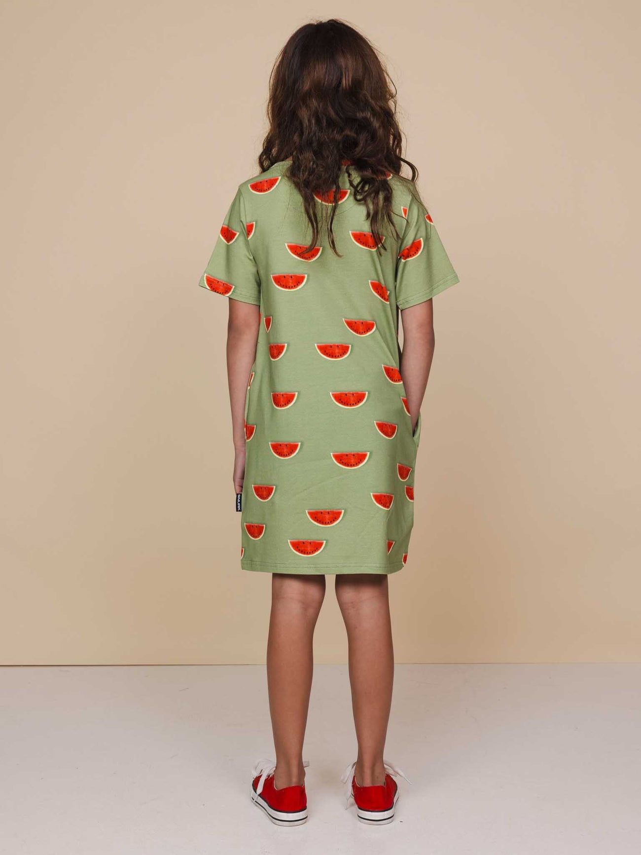 SNURK Watermelon T-shirt Dress Kids