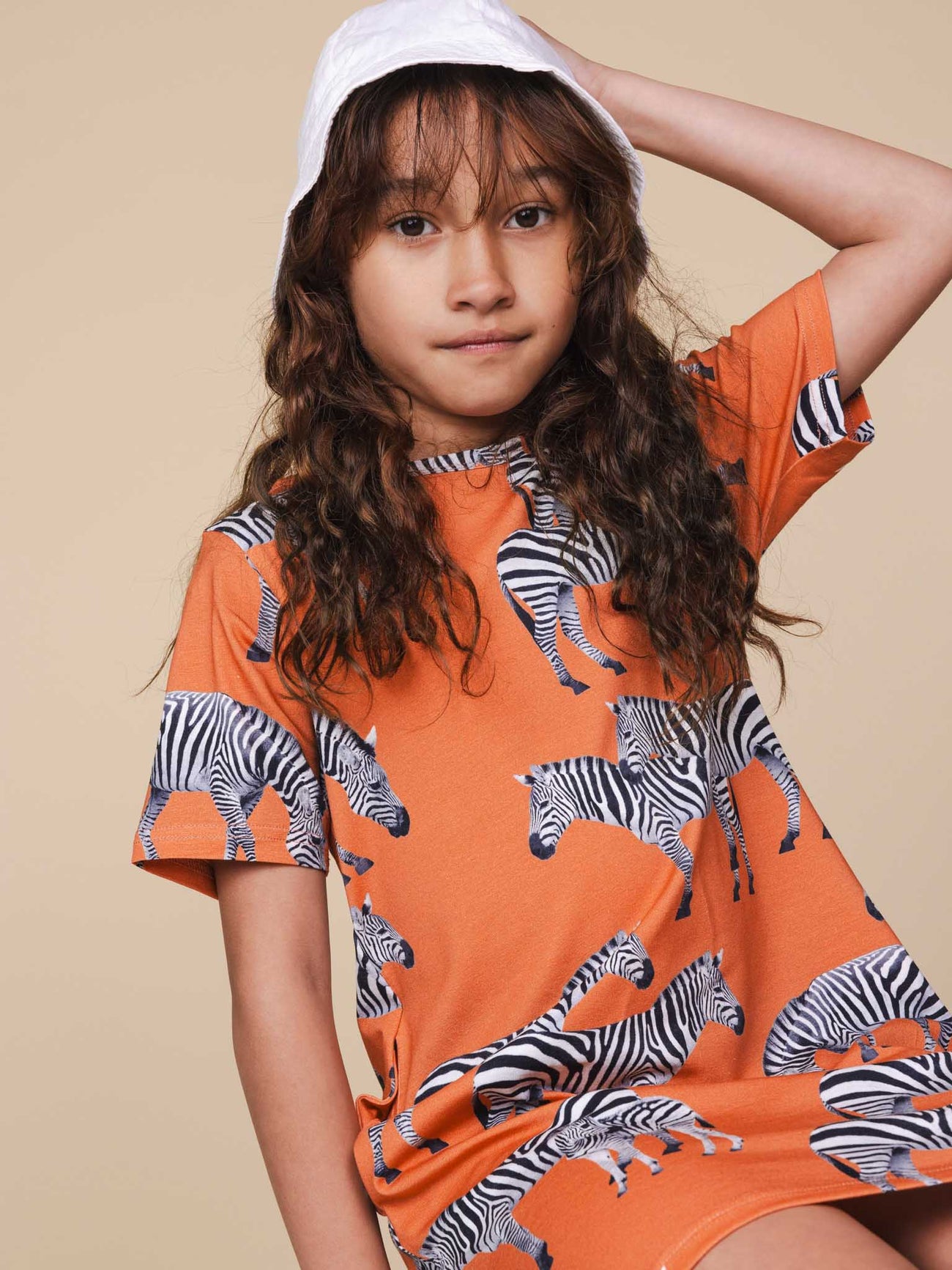 SNURK Zebras T-shirt Dress Kids