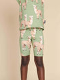 SNURK alpaca meadow bikershorts kids met schattige Alpacaprint, perfect voor kinderen om te spelen of te slapen.