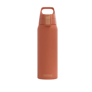 Sigg Shield Therm One Red 1,0 L GT6021.20 drinkfles met matte afwerking en handige drukknop