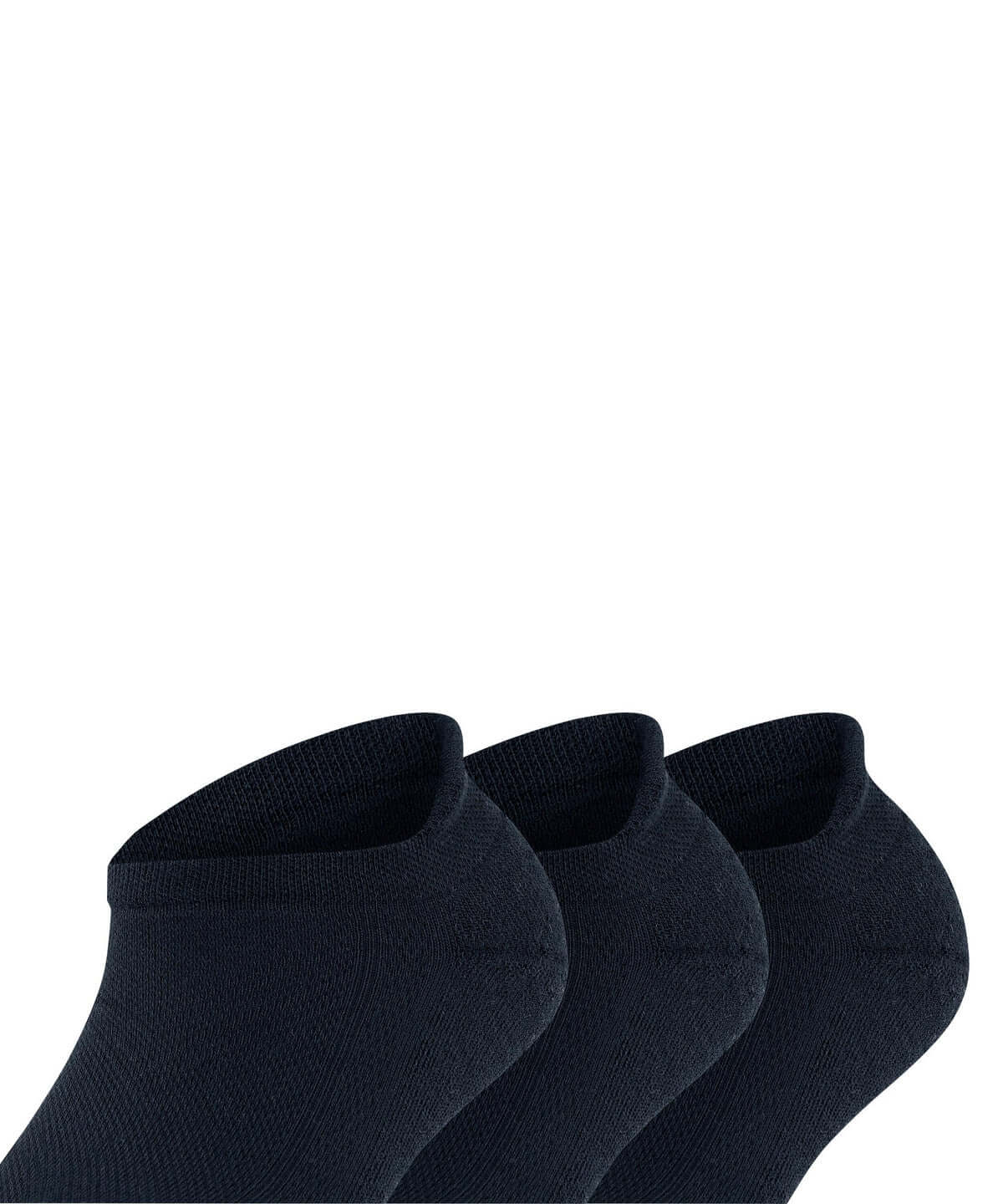 Bundel van 3 paar FALKE Cool Kick sneakersokjes in marine, comfort en frisse voeten.