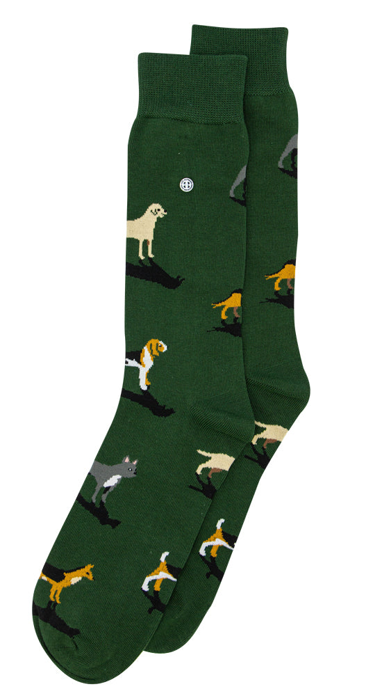 Alfredo Gonzales Dogs Sokken AG-Sk-DOG-01 118 Army/Brown/Black Foto 21540