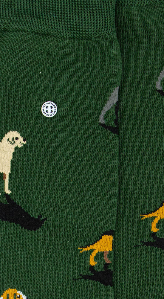 Alfredo Gonzales Dogs Sokken AG-Sk-DOG-01 118 Army/Brown/Black Foto 21541