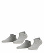 Burlington Everyday 2-Pack Sneakersok Dames 22051 3400 light grey Foto 5029