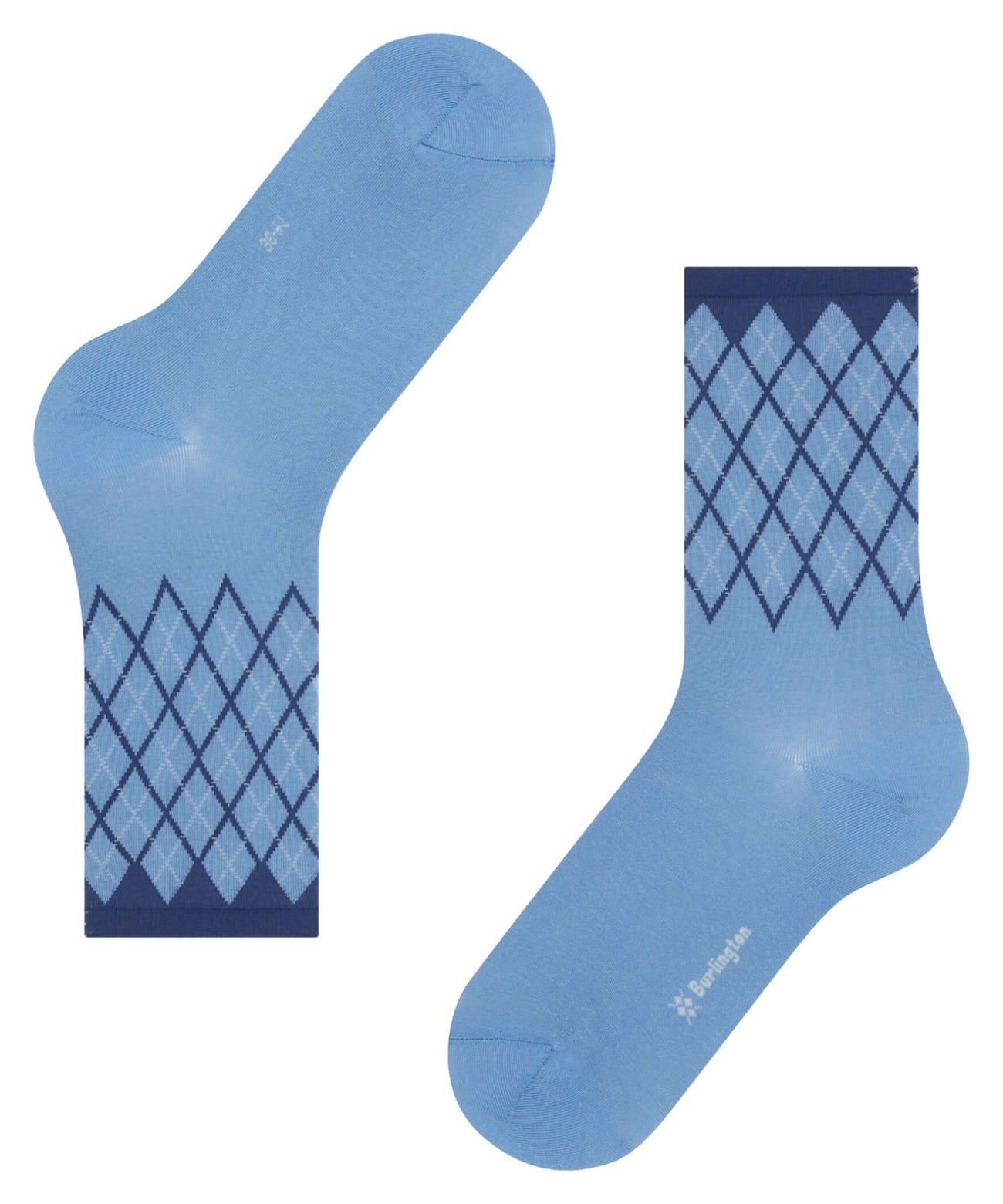 Burlington Sokken Mayfair Dames 22106 6554 cornflower blue Foto 28242