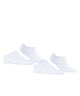 Esprit Active Basic sneakersokken dames 2-pack wit, sportief, biologisch katoen, elastische steun, anti-glij hiel, duurzaam ontwerp.