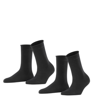 Esprit Basic Pure Sokken Dames 2-PACK 19583 3000 black Foto 29283