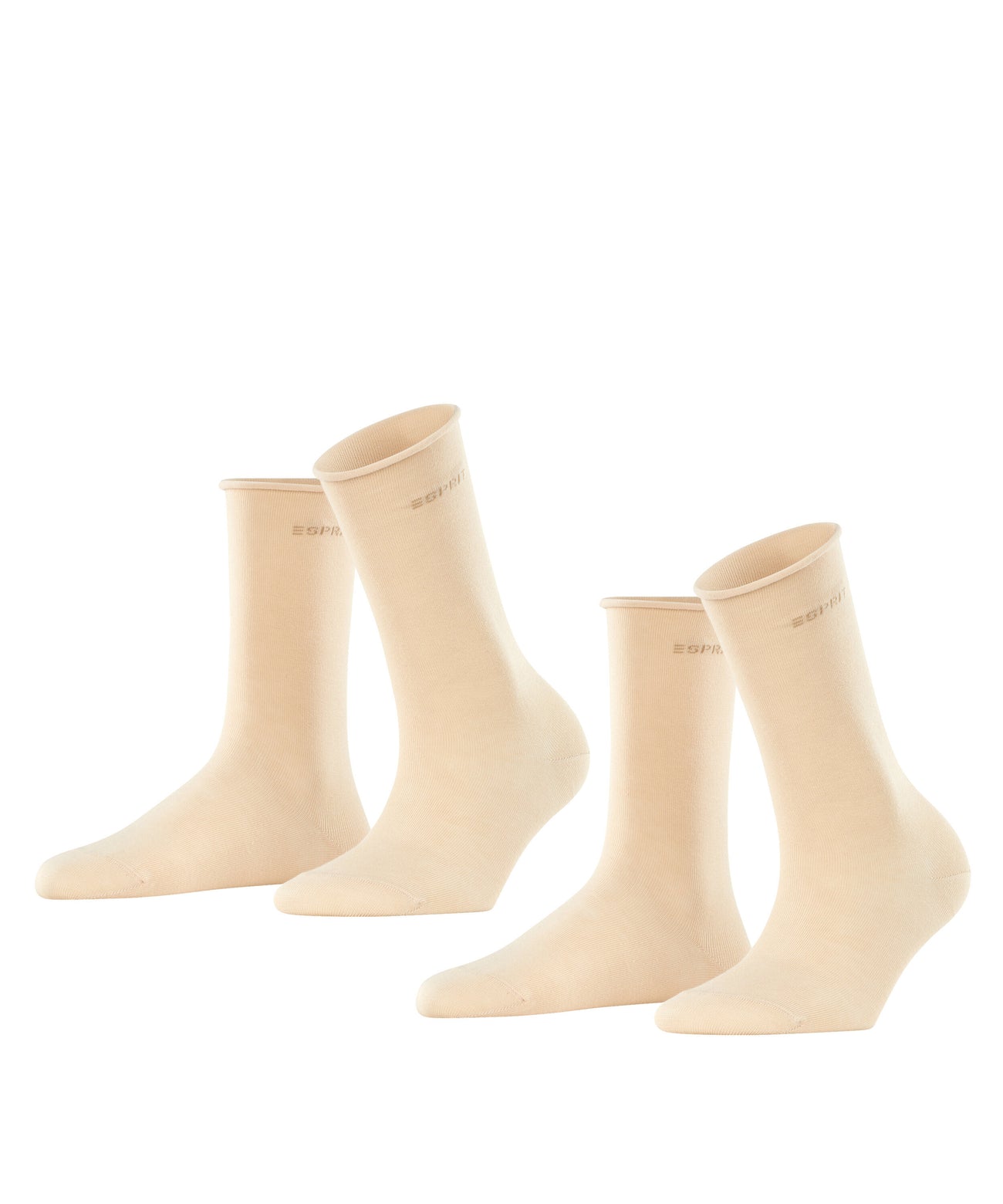 Esprit Basic Pure Sokken Dames 2-PACK 19583 4011 cream Foto 29293