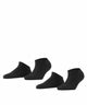 Esprit Basic Uni 2-PACK Sneakersokken Dames 18530 3000 black Foto 16263