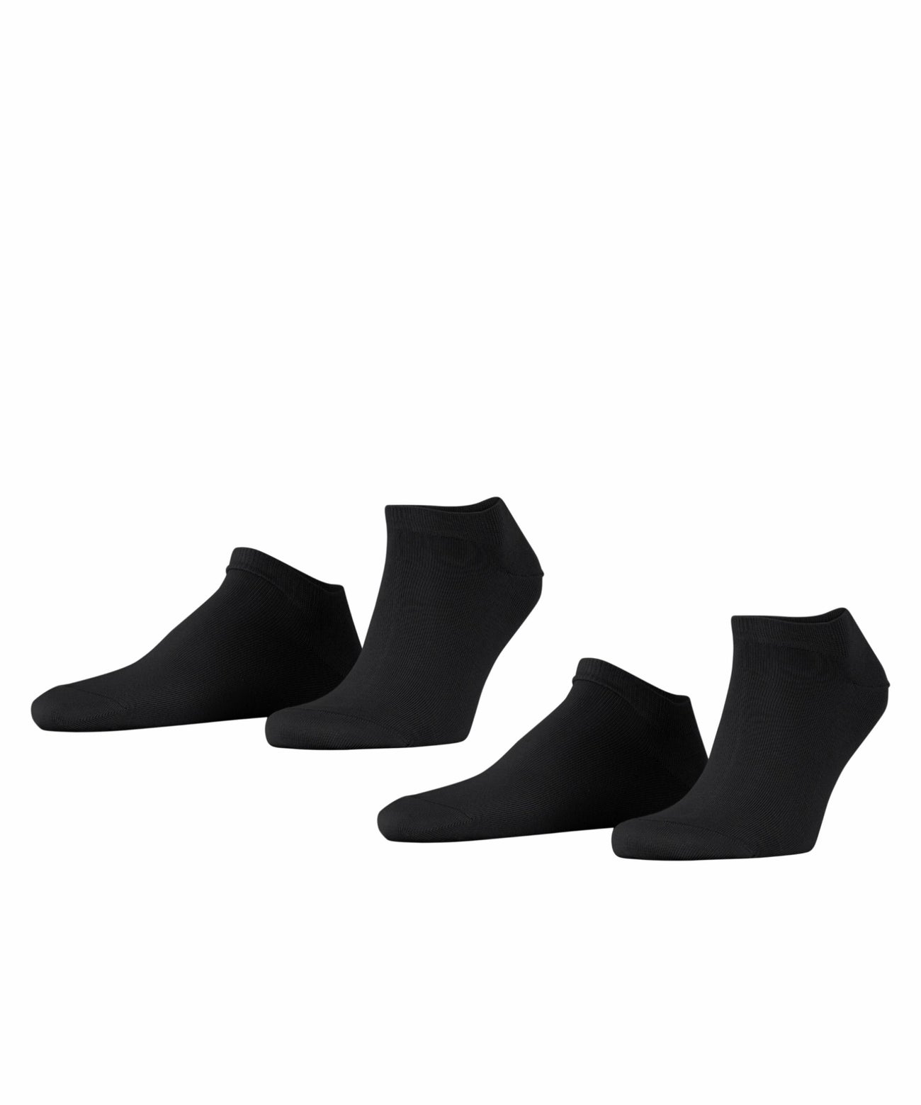 Esprit Sneakersokje Basic Uni Heren 2-PACK 17855  3000 black Foto 16077